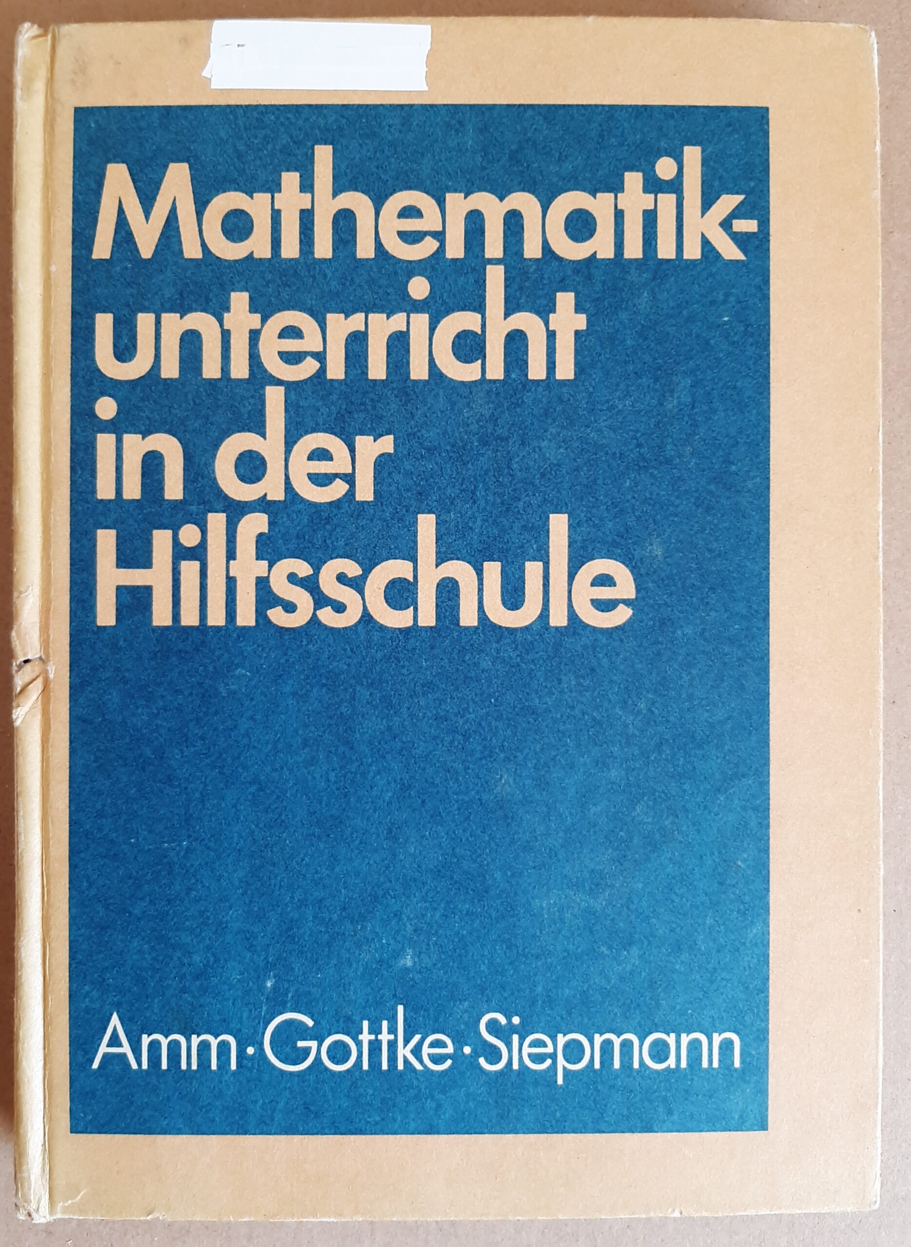 Mathematikunterricht in der Hilfsschule Klassen 1 bis 8