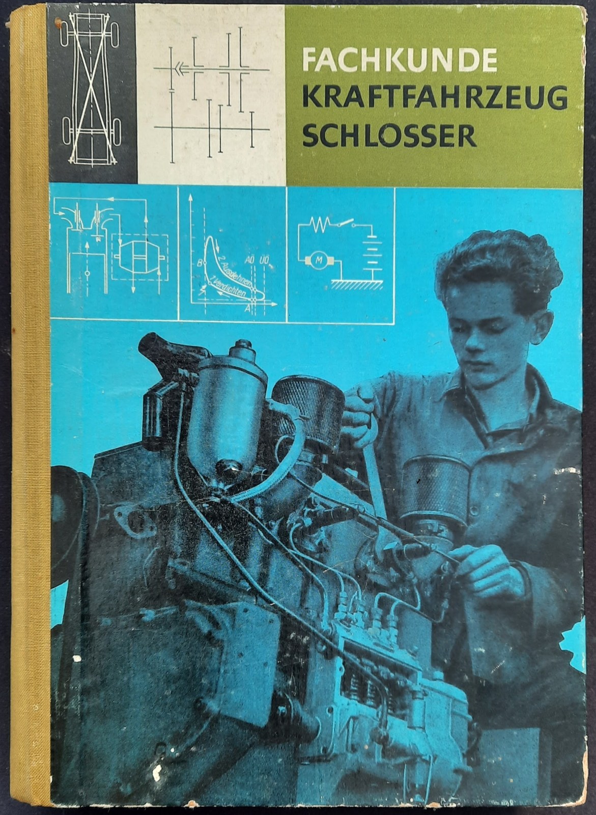 Fachkunde Kraftfahrzeugschlosser DDR 1962