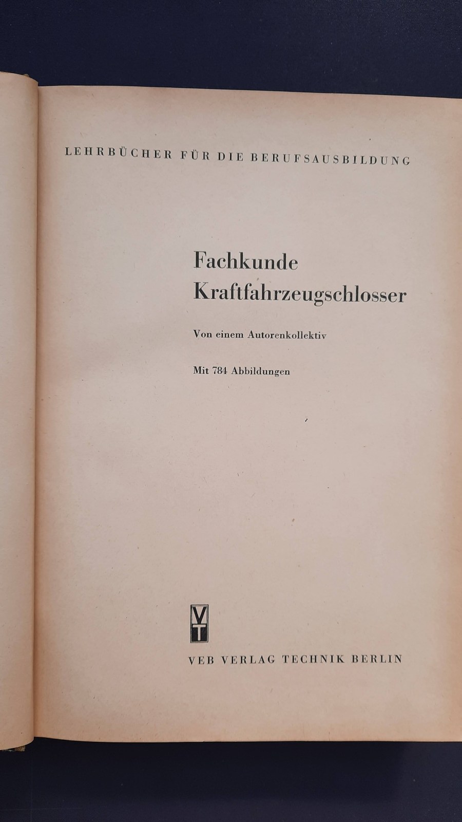 Fachkunde Kraftfahrzeugschlosser DDR 1962 – Bild 2