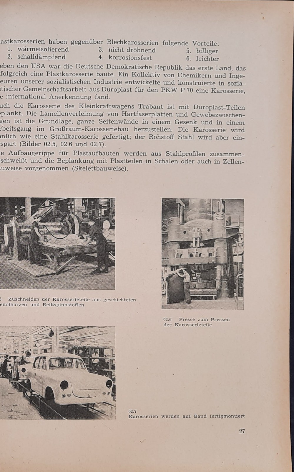 Fachkunde Kraftfahrzeugschlosser DDR 1962 – Bild 3